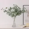 Dekoracyjne kwiaty wieńce sztuczne rośliny eukaliptusowe plastikowe aranżacje kwiatowe gałęzie