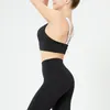 Sujetador deportivo para mujer, ropa interior a prueba de golpes, transpirable, para gimnasio, Fitness, atlético, correr, Yoga, entrenamiento, deporte, traje de ejercicio negro