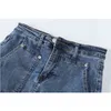 Женские урожайные джинсовые юбки Blue Wilded Streetwear Sexy Pocket Slim Shorts Jean Skirts летний элегантный бар Y2K ретро прилив одежда 210417