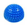 Newly Inflatable Half Sphere Yoga Balls PVC Massage Fitball Exercises Trainer Balancing Ball For Gym Pilates Sport Fitness 1258 Z2