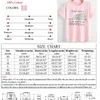 象はITグラフィックティー100％コットンカワイイかわいいカジュアル面白い漫画の女の子ティーTシャツ美学の女性トップ210518