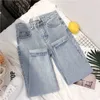 Taglie forti Jeans boyfriend a vita alta Moda donna Jeans neri blu Pantaloni donna Harem in denim Pantaloni larghi casual Jeans vintage 210714