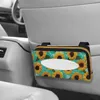 Tissue Dozen Servetten Kleurrijke Camouflage Auto Box Auto Sun Visor PU Lederen Houder Interieur Opslag Decoratie Accessoires