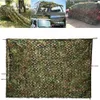 Anti UV Panno Parasole Netto Woodland Camouflage Rete Militare Esercito Camo Caccia Nascondere Campeggio Copertura Giardino Patio Y0706