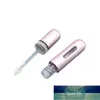 Garrafas de embalagem Tubos exclusivos Wands Rhinestone Líquido Batom Recipientes 5ml Lip Gloss Embalagem com alojamento de alumínio 30 / 50pcs