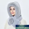 Gorro de piel de invierno con orejeras para mujer con gorro cálido grueso con capucha para mujer al aire libre a prueba de viento estilo ruso gorros suaves y esponjosos para mujer