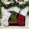 Lovely Christmas Sock Gift Bag Multipurpose Xmas Tree Hanging Ornament for Home Living Room Bedroom Decoration