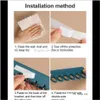 Rails Adhesive Hooks Creative Bathroom Kitchen Wall Hole Hanger Key Towel Rack Clothes Hook Home Storage Organizer Shelf Cczsk Uvztf