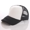 Bonés de bola personalizados chapéus de caminhoneiro impressão para adultos homens mulheres verão 5 painéis em branco pala de sol malha boné de beisebol ajustável snapback