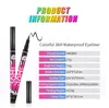 Eyeliner impermeável Produto À Prova D 'Água Liquid Lasting Longing Cosmetics Eye Liner Pen, 36h Precisão Líquido Eyeliner