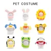 Cute pet cat headgear cartoon dog headgears cats hat dress up party