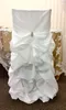 2021 In Stocks Different Colors Wedding Chair Covers Elegant Taffeta Crystal Vintage Chairs Sashes Decorations Skirts ZJ016