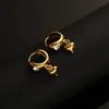 Mode Love Heart Dangle Hoop Boucles d'oreilles pour les femmes Party Alentine's Day Jewelry