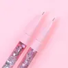 Cartoon Unicorn Quicksand Black Ink 0.5mm Gel Pennor Stardrone Studenter Gel-Pen Writing Supplies Office School