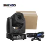 Shehds ledde plats 80W med 3-PRISM GOBO Moving Head Light Party DJ Equipment Bar Light KTV Bar Stage Lighting Effect