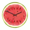 Orologi da parete Orologio da frutta con quadrante in acrilico Senza ticchettio Soggiorno Cucina Camera da letto Arredamento per ufficio