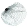 Bridal Veils Whiteblack Net Net Birdcage Urocze ślubne welon Hats Halloween fascynator twarz7553079