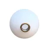 Lamp Covers Shades White Globe G9 Glass Shade vervanging met draad, D8cm D10cm D12cm D15cm schroef in dekking voor onderdelen en accessoires