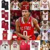 Personnalisé 2022 NC State Wolfpack Basketball Jersey NCAA College Dereon Seabron Casey Morsell Terquavion Smith Jericole Hellems Cam Hayes Thomas Allen