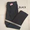 Nowe kosmiczne bawełniane spodnie designerskie sporne sporne spodnie mody marki odzieży boczne paski do dna sznurka