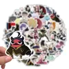 50 stks gemengde zwarte klaver graffiti skateboard stickers voor auto laptop koelkast helm pad fiets fiets motorfiets PS4 boek gitaar PVC sticker