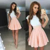 Summer Maternity Dress Casual Lace Cocktail Party Mini Dress Ladies Summer Short Sleeve Skater pregnancy Dresses Cute vestidos35 Q0713