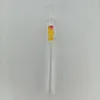 DHL 3.8inch 96mm Length Glass Filter Tip Cigarette Tobacco Smoking Holder Transparent Tube One Hitter Steamroller Hand Pipe Portable Taster Pipes