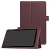 Flip Folio PU Deri Stand İşi Amazon Kindle Fire Fire7 Fire8 Fire10 HD7 HD8 HD10 Plus HD 7 8 10 için