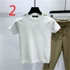 Men's tight-fitting Korean version of trendy half-sleeved embroidered short-sleeved sweater t-shirt 210420