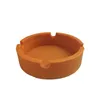 22 Styles Silicone Ashtray Creative Round Anti-shock Smoke Ash Tray Fashion Environmental Hotel Home Square 2026 V2