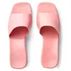 Mulheres grossas fundo médio salto médio geléia chinelos verão sólido marca designer feminino outdoor casual praia sapatos 210628