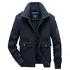 Männer Winter Fleece Jacken Oberbekleidung Warme Mäntel Herren Große Größe 6XL Wolle Liner Dicker Mantel Männliche Stickerei Jacken 211110