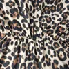 Mono y mamelucos de mujer Otoño Estampado de leopardo Manga larga Pantalones de cuerpo entero Fajas Elegantes Damas Oficina Fiesta XL 210527