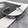 Top luxe ontwerp verzilverde armband retro modeontwerp tijgerletter armband opening verstelbare sieraden aanbod nrj linka