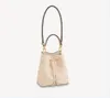 vid poolen Neonoe BB Giant Bucket Bags Neo Shoulder Womens Handväskor Handväska Crossbody Väska Purses Läderkoppling Noe