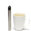 Filtro de aço inoxidável Tea Sticks Filters Oblique Infusor Steper DH8577