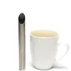 Rostfritt stål Filter Tea Sticks Strains Oplique Infuser brantare DH8577