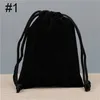 보석 포장 플란넬 가방 사용자 지정 휴대 전화 헤드셋 선물 패키지 8 * 10cm Drawstring 단색 가방