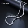 Emmaya Brand Fashion Luxury Inlay AAA Cubic Zircon Charm Geometric Jewelry Necklaces For Woman Elegance Wedding Party Gift 220217