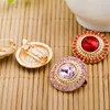 Whole 12PCS /lot Mixed Color Brooches Crystal Muslim muslim Women Safety Scarf beautiful Hijab Pins