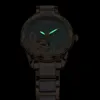 Armbanduhren Top Marke ORKINA Frauen Automatische Mechanische Uhren Edelstahl Mode Hohl Selbstaufzug Damen Leuchtende Hand224D