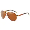 Pilotes de mode lunettes de soleil polarisées 60mm hommes femmes concepteur lunettes de soleil de conduite en plein air pour homme femme lunettes 242B