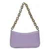 Fashion womens bag crocodile pattern design lady shoulder bags mini 25cm chain outdoor leisure handbag purse