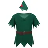 tenue de père noël vert