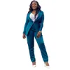 African Girl Blazer Suits Sets Slim Fit Fashion Mother of the Bride Prom Party Guest Wedding Wear 2 Pieces Plus Size