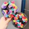 Hair Accessories Children Dance Adjustable Net Pocket Headband With Flower Butterfly Kids Hairnet Headdress Bun Cover Snood3887274