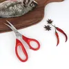 New Popular Lobster Shrimp Crab Seafood Scissors Shears Snip Shells Kitchen Tool Popular Free DHL Fast