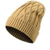 100% Acrylique Doux Stretch Diamant Plaid Chapeau D'hiver Hommes Femmes Bonnets Tricotés Crâne Cap Gris Pâle Beige Marron Rouge Noir Kaki Bonnet / Crâne Ca