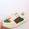 Kids Designers Casual Sneakers Distressed Screeners Blue Orange Green Red Web Vintage Effect Childrens Girls Boys Sport Fashion Shoes