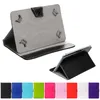 غلاف موقف Universal Pu Leather Tablet Case Cover 7 8 9 10.1 بوصة لأجهزة iPad Samsung Amazon Huawei Android Hard PC Cover